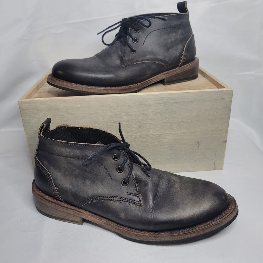 Freebird- Men's McCoy Leather Black Boots- Size 8